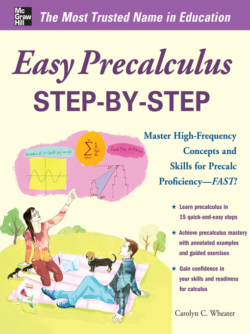 Title details for Easy Precalculus Step-by-Step by Carolyn Wheater - Available